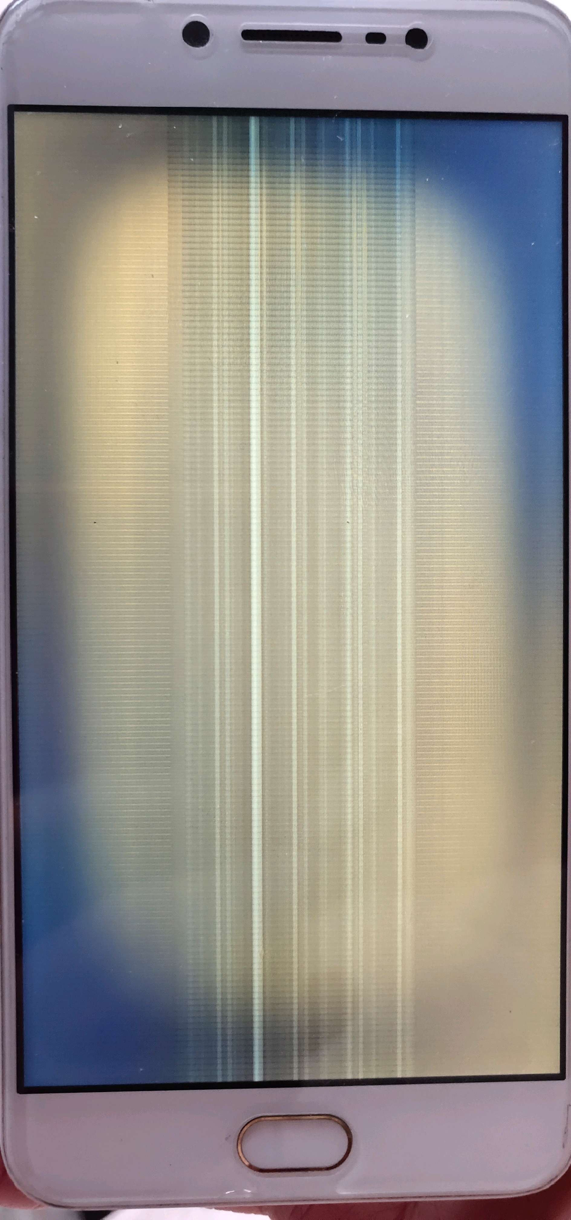 手机花屏,显示不正常