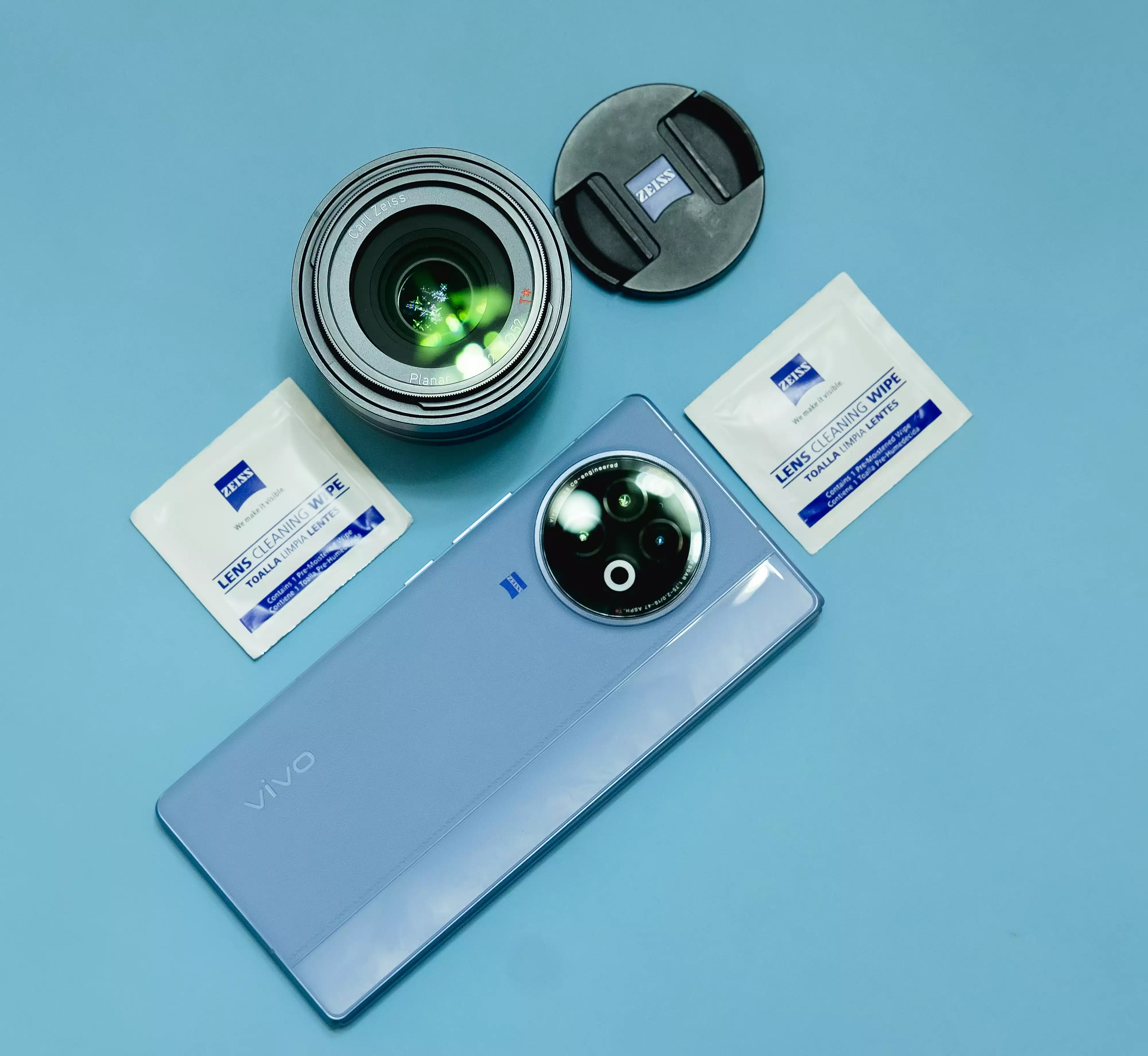 东方意韵汝窑天青釉 | vivo x fold2 天青蓝美图赏析