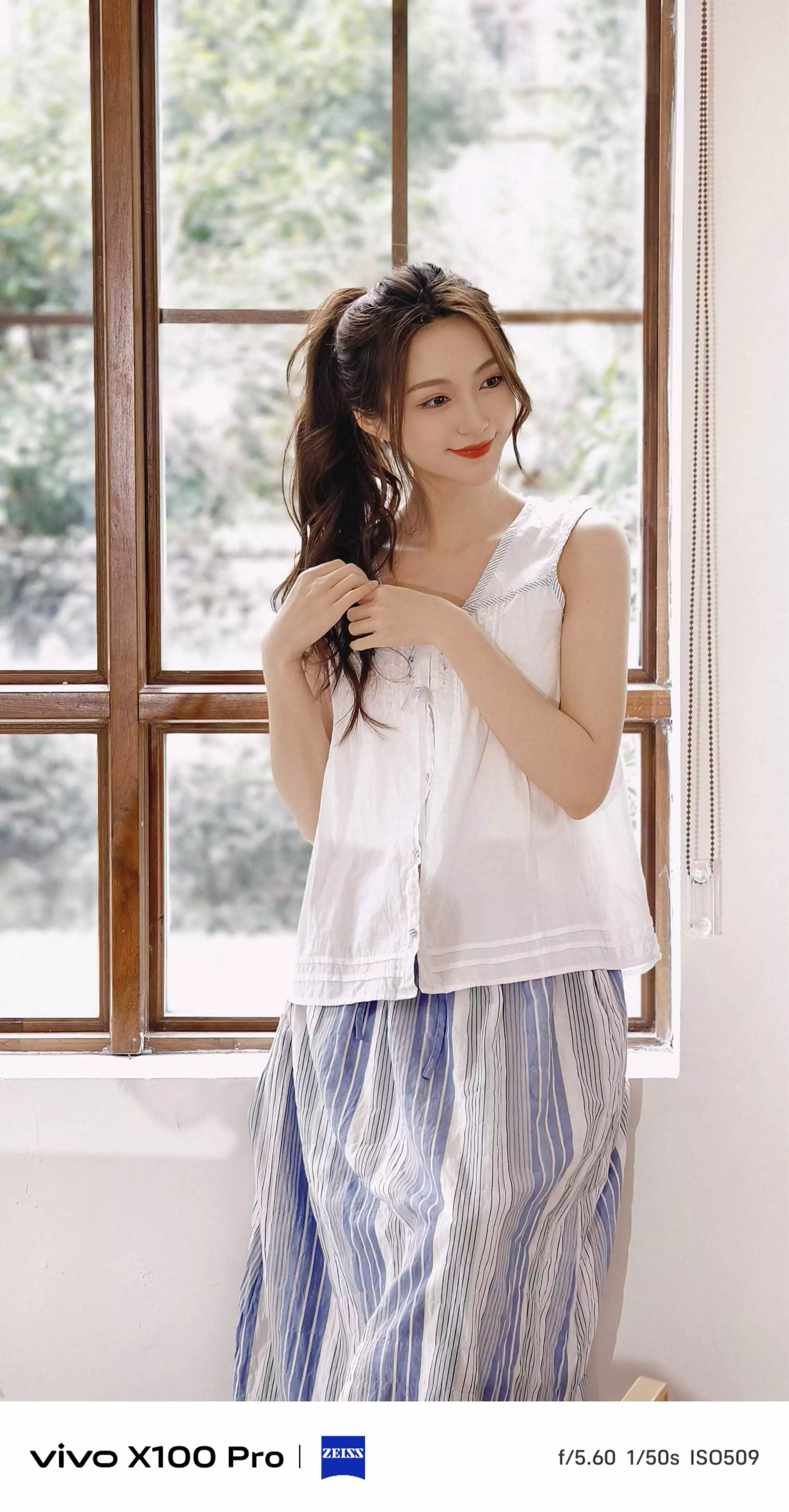 日系高马尾女孩